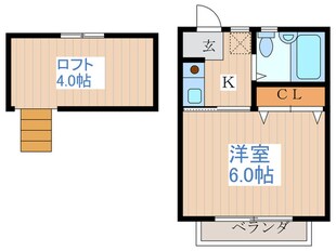 ハピネス小金井の物件間取画像